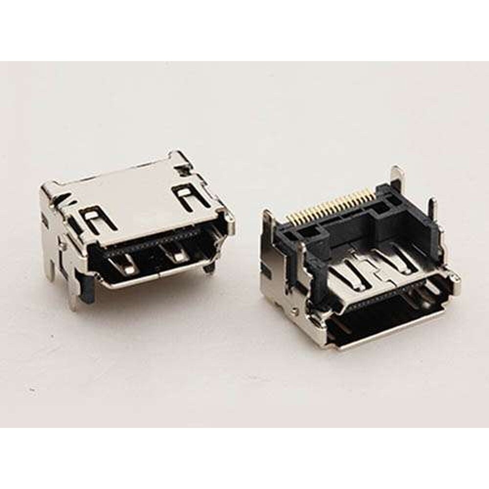 MR-A111910-F-XX-R HDMI Receptacle, 19 Pin, Surface Mount (SMT)