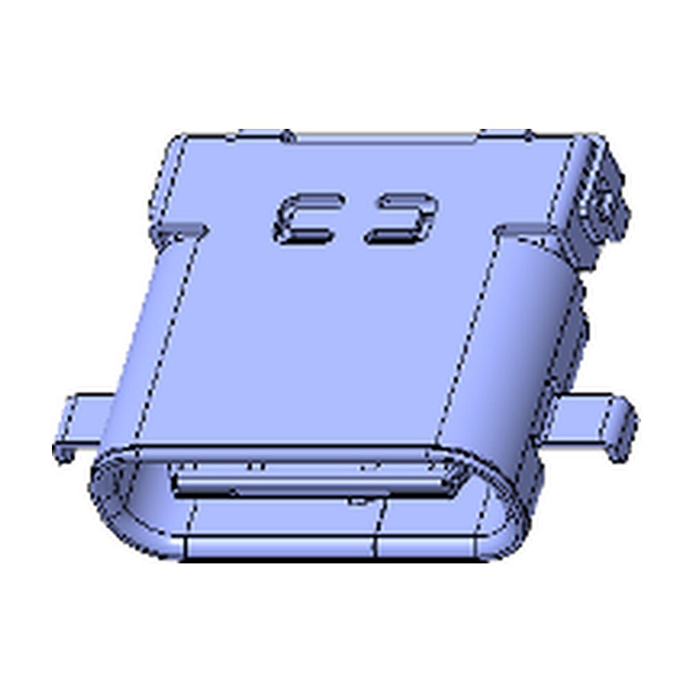 MR-W1024P6-B-XX-R — USB Type-C Connector