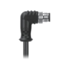 M12, Male Right Angle to Pigtail Patch Cord