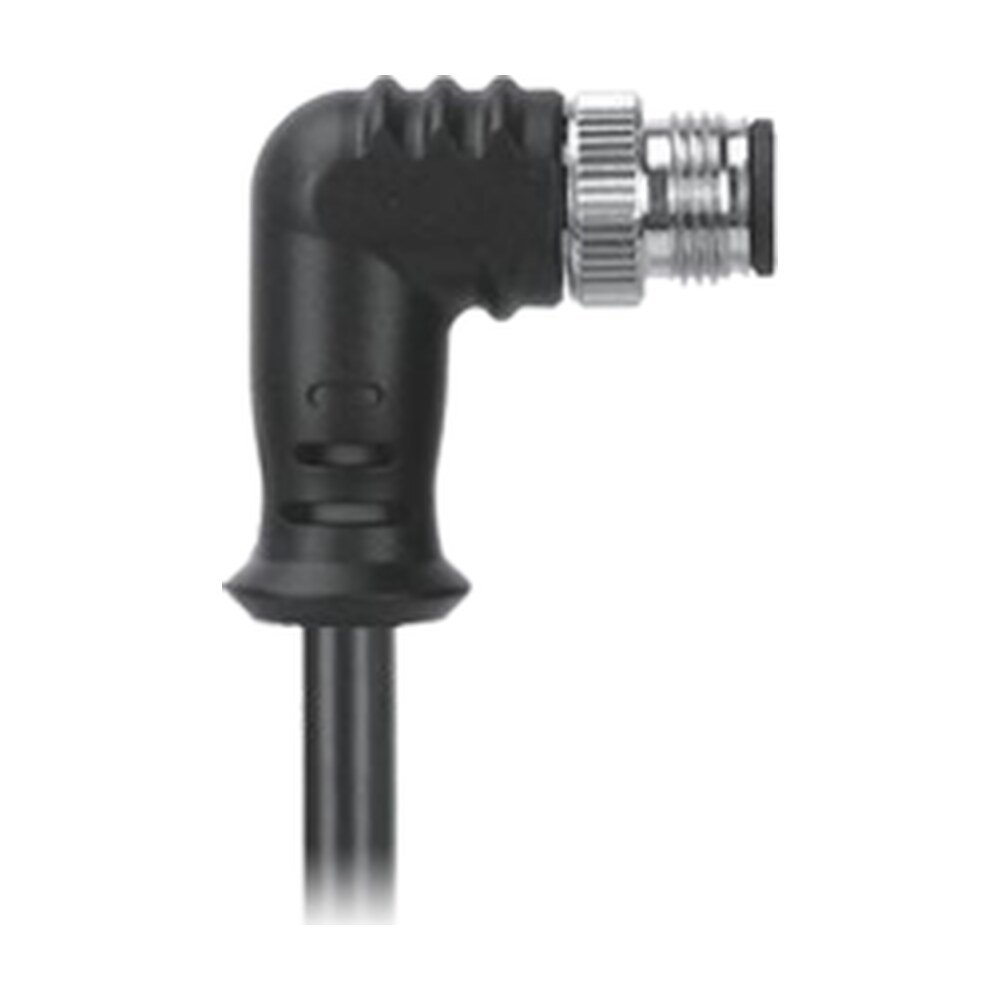 New M12, Male Right Angle to  Pigtail Patch Cord