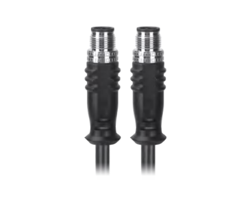 M12, A-Coded Male Straight Connector to Male Straight Connector  Cable, Available Pins  3, 4, 5, 8, 12, 17 MR-YL121060
