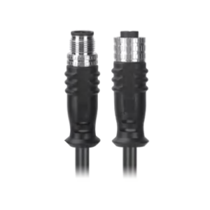 M12 4Pin Male to Female PUR patch cord Molded