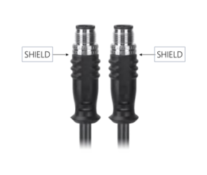 Quality Industrial Ethernet M12 Male to M12 Male