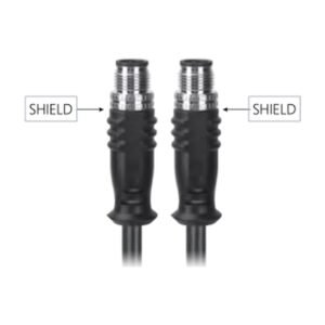 Quality Industrial Ethernet  M12 Male to M12 Male