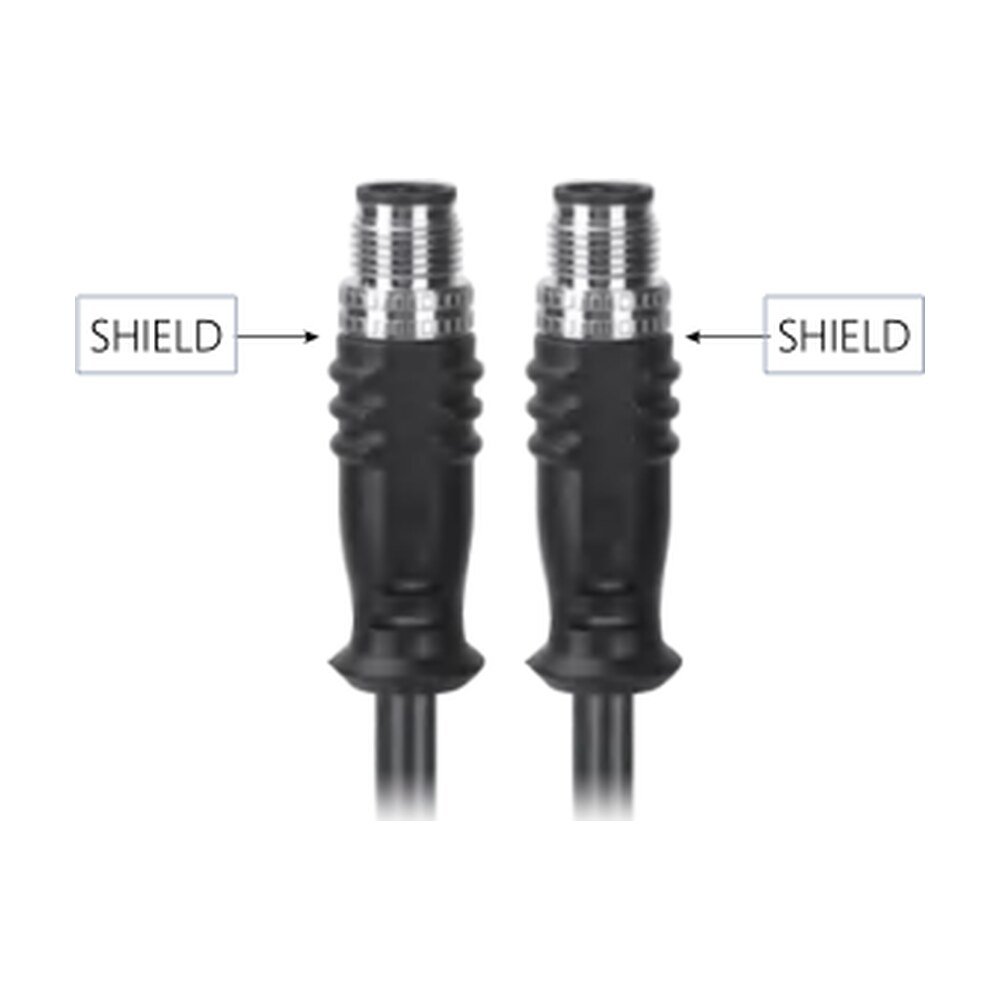 Quality Industrial Ethernet M12 Male to M12 Male
