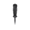 M12, Straight Plastic Female Connector, A-Coded to Unterminated Pigtail Cable, Available Pins 3, 4, 5, 8, 12, 17 MR-YL126000
