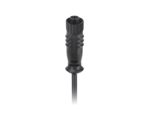 M12, Straight Plastic Female Connector, A-Coded to Unterminated Pigtail Cable, Available Pins  3, 4, 5, 8, 12, 17 MR-YL126000