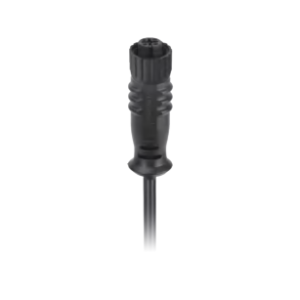 M12, Straight Plastic Female Connector, A-Coded to Unterminated Pigtail Cable, Available Pins 3, 4, 5, 8, 12, 17 MR-YL126000
