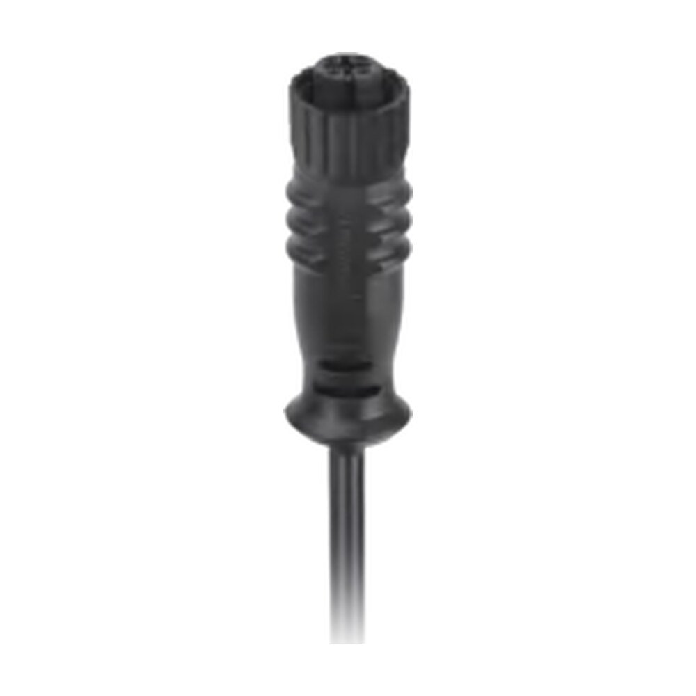 M12, Straight Plastic Female Connector, A-Coded to Unterminated Pigtail Cable, Available Pins  3, 4, 5, 8, 12, 17 MR-YL126000
