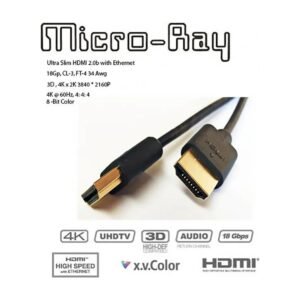 HDMI Cables Slim High Speed for HDTV, Computers, Video Games, Projectors