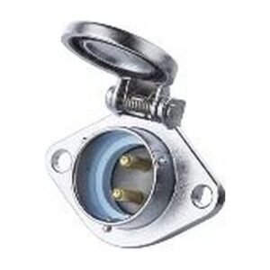 YA-20-C02SX-03-201, 2-Pin Male Panel Mount Waterproof Connector