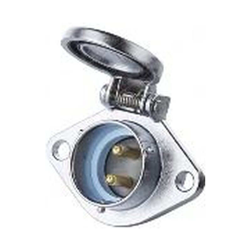 YA-20-C02SX-03-201, 2-Pin Male Panel Mount Waterproof Connector
