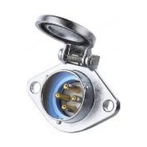 YA-20-C04SX-01-001, 4-Pin Male Panel Mount Waterproof Connector