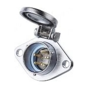 YA-20-C05SX-03-201, 5-Pin Male Panel Mount Waterproof Connector