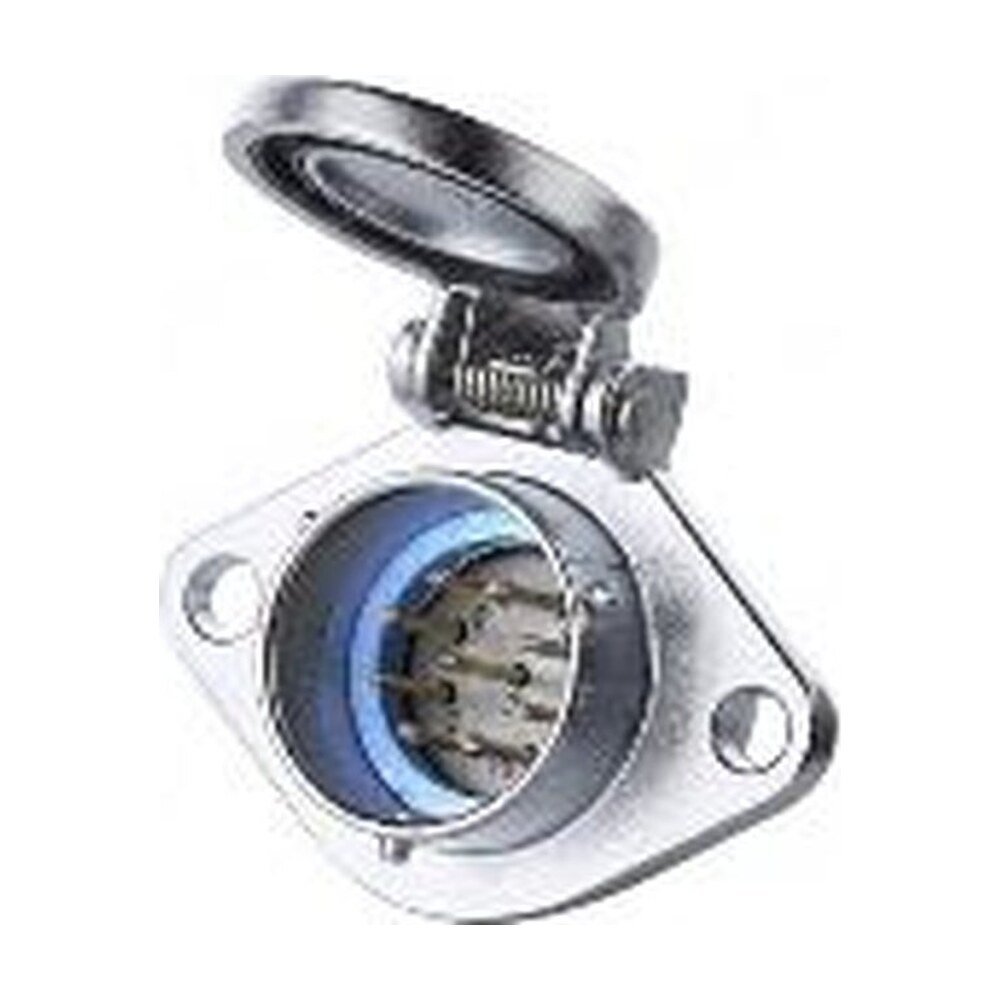 YA-20-C09SX-03-201, 9-Pin Male Panel Mount Waterproof Connector