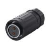 YA-20-J02PE-01-001, 2-Pin Female Cable Mount Waterproof Connector