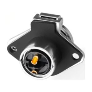 YA-20-J02SX-03-201, 2-Pin Female Panel Mount Waterproof Connector