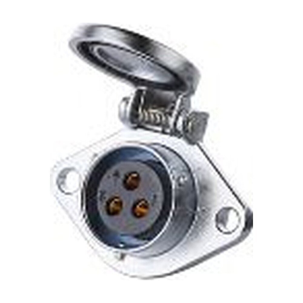 YA-20-J03SX-03-201, 3-Pin Female Panel Mount Waterproof Connector