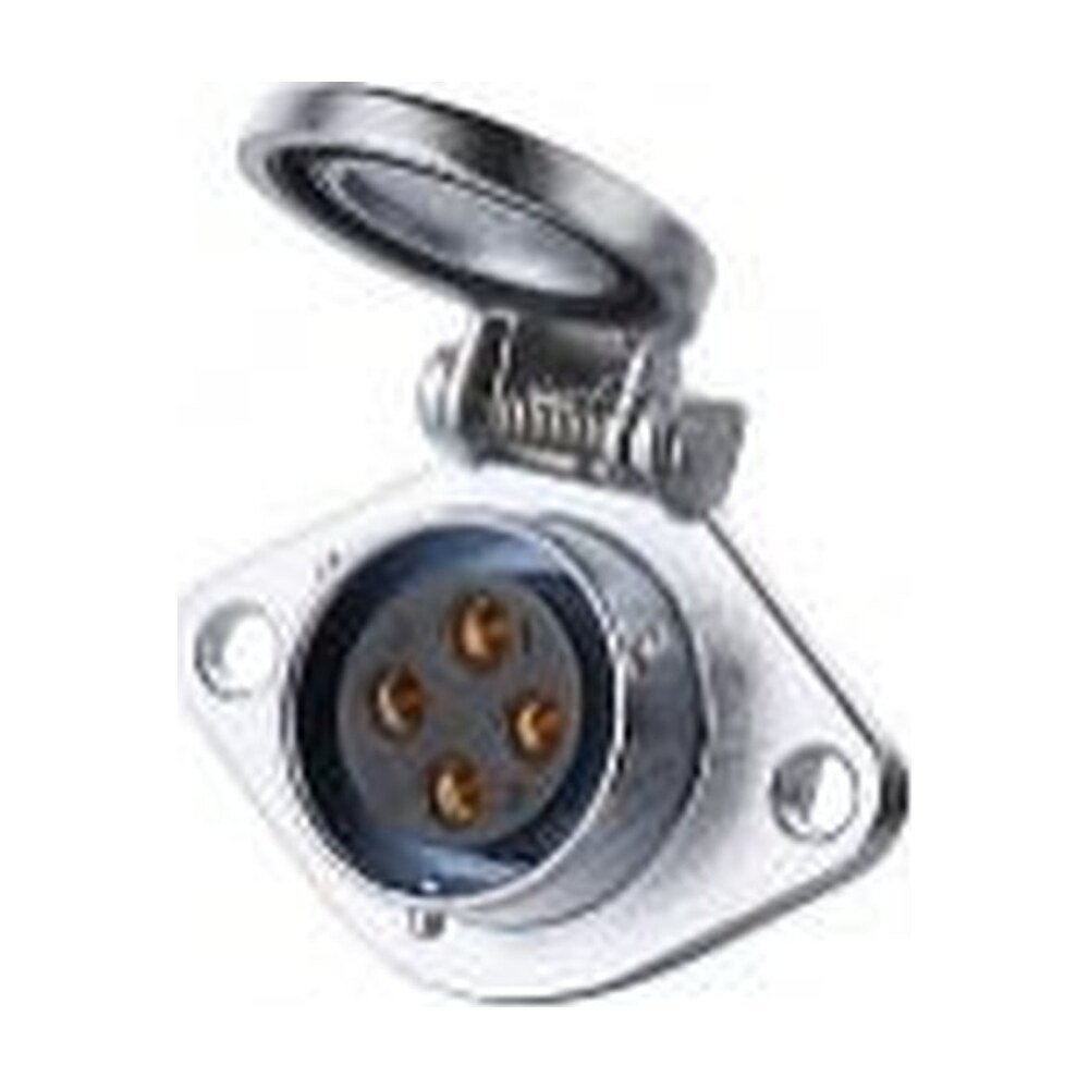 YA-20-J04SX-03-201, 4-Pin Female Panel Mount Waterproof Connector