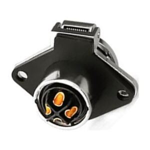 YA-20-J04SX-03-201, 4-Pin Female Panel Mount Waterproof Connector