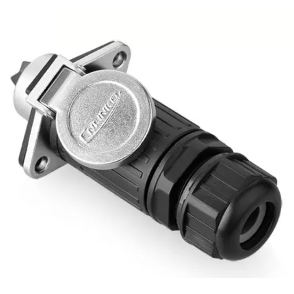 YA-20-J05SX-01-001, 5-Pin Female Panel Mount Waterproof Connector