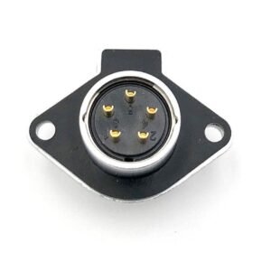 YA-20-J05SX-01-001, 5-Pin Female Panel Mount Waterproof Connector