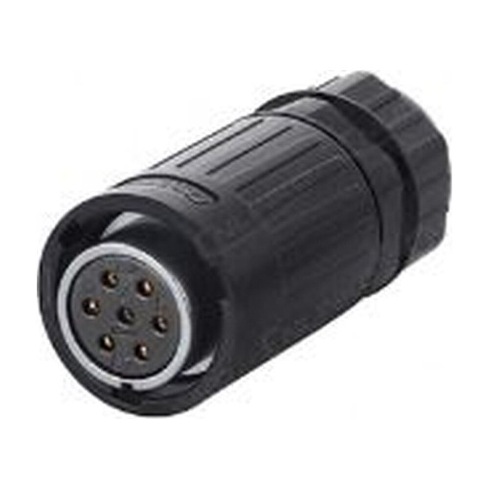 YA-20-J07PE-01-001, 7-Pin Female Cable Mount Waterproof Connector