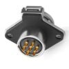 YA-20-J07SX-01-001, 7-Pin Female Panel Mount Waterproof Connector