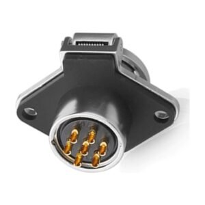 YA-20-J07SX-03-201, 7-Pin Female Panel Mount Waterproof Connector