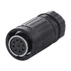 YA-20-J09PE-01-001, 9-Pin Female Cable Mount Waterproof Connector