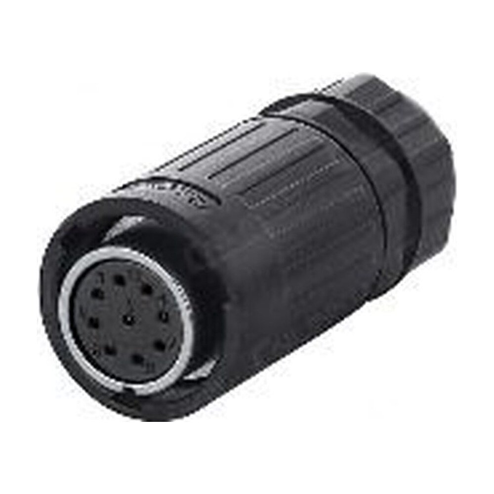 YA-20-J09PE-01-001, 9-Pin Female Cable Mount Waterproof Connector