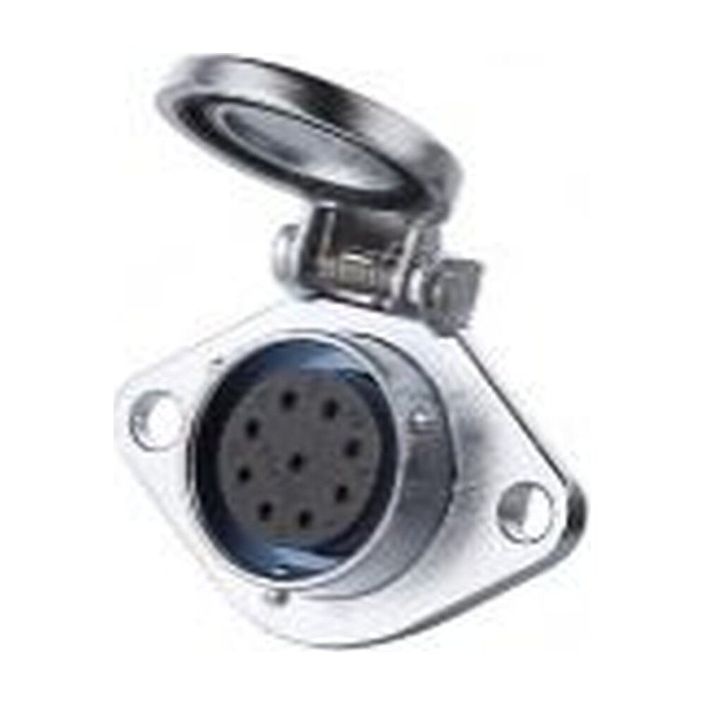 YA-20-J09SX-03-201, 9-Pin Female Panel Mount Waterproof Connector