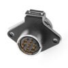 YA-20-J09SX-01-001, 9-Pin Female Panel Mount Waterproof Connector