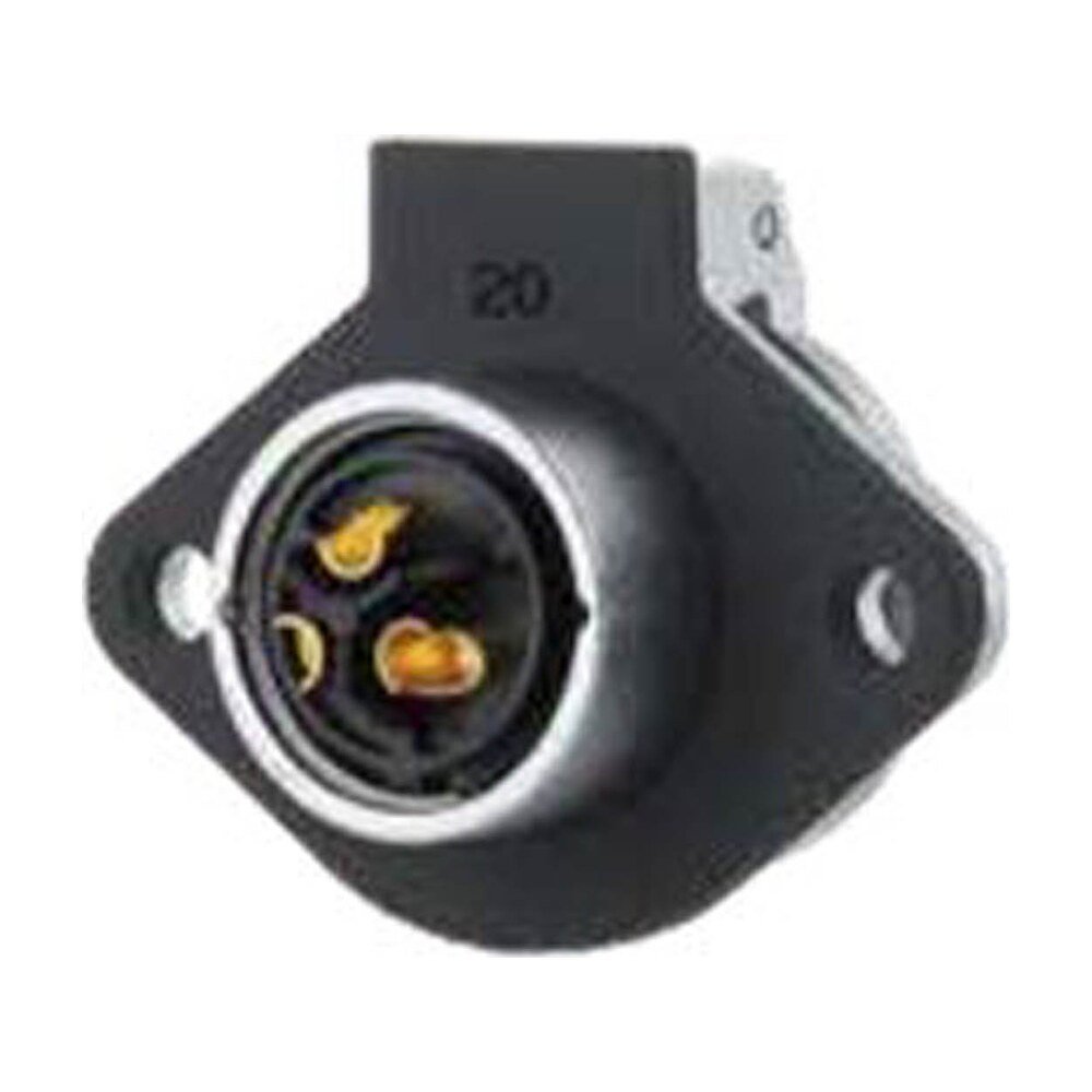 YA-20-J03SX-03-201, 3-Pin Female Panel Mount Waterproof Connector