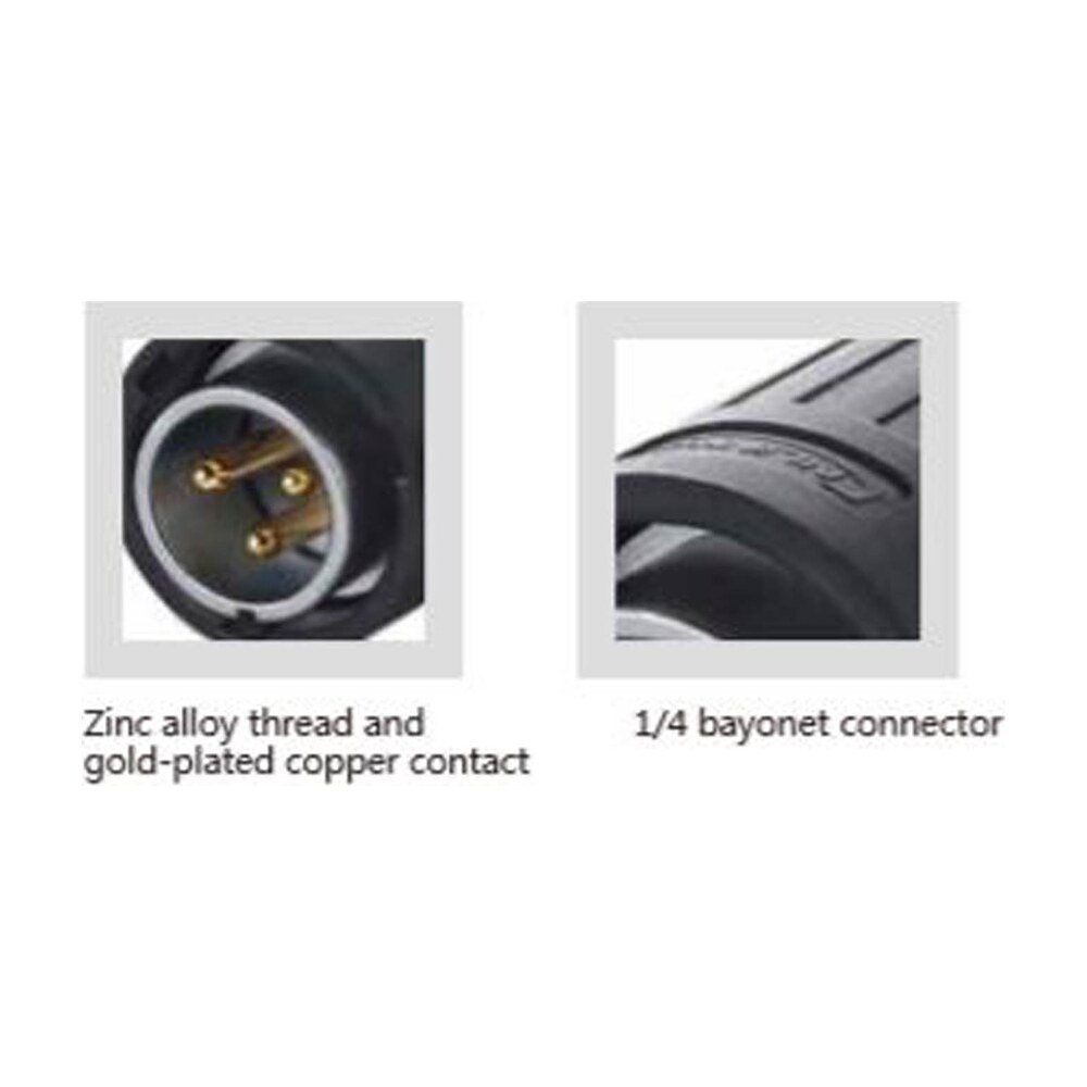 YA-20-C07PE-01-001, 7-Pin Male Cable Mount Waterproof Connector