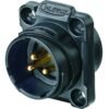 YM-20-C03SX-01-001, 3-Pin Male Panel Mount Waterproof Connector
