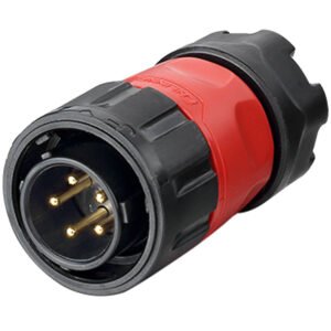 YM-20-C05PE-01-001, 5-Pin Male Cable Mount Waterproof Connector