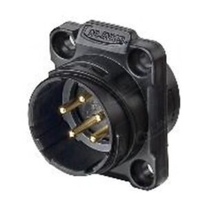 YM-20-C05SX-01-001, 5-Pin Male Panel Mount Waterproof Connector