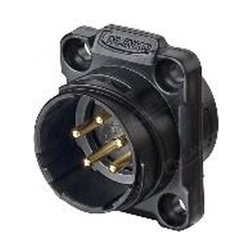 YM-20-C05SX-02-401, 5-Pin Male Panel Mount Waterproof Connector