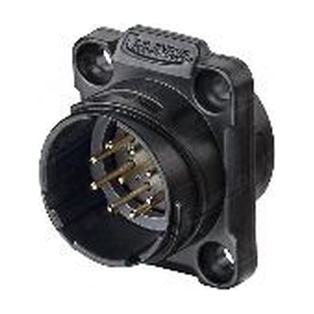 YM-20-C09SX-02-401, 9-Pin Male Panel Mount Waterproof Connector