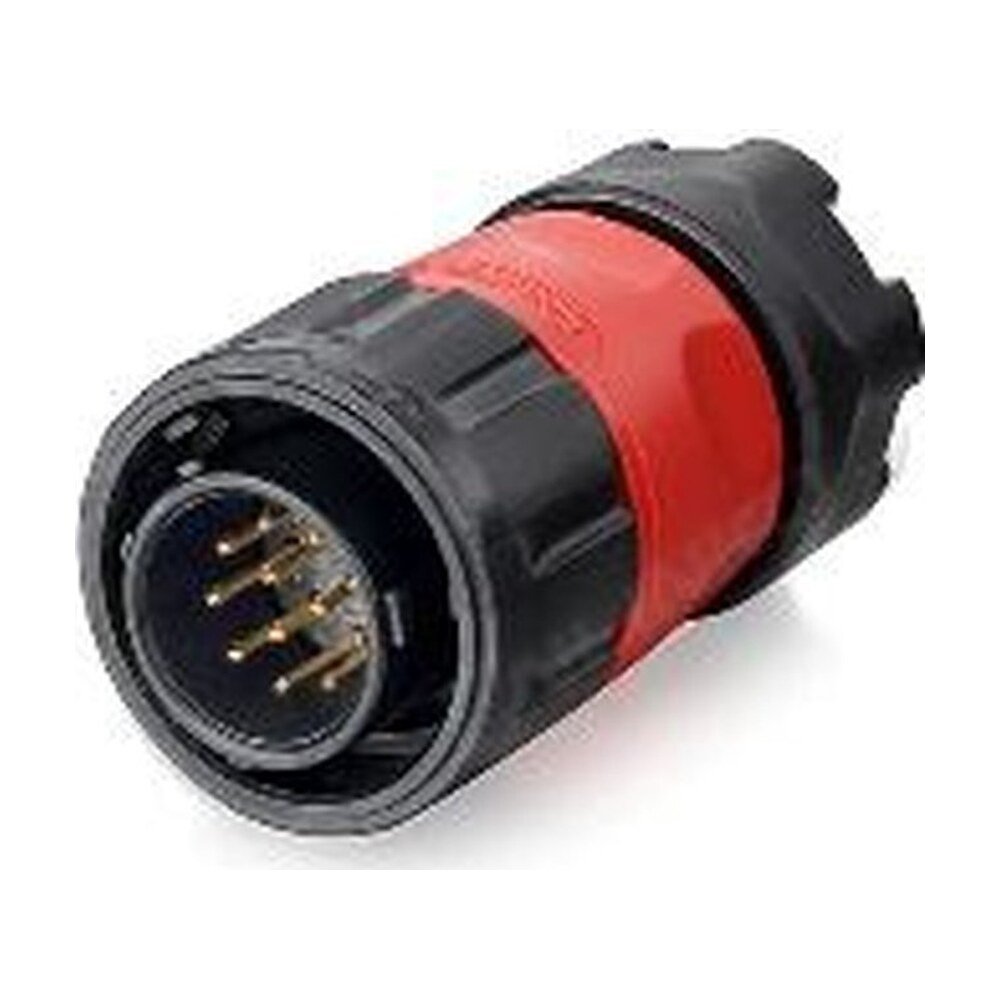YM-20-C12PE-02-001, 12-Pin Male Cable Mount Waterproof Connector