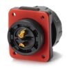 YM-20-J02SX-01-001, 2-Pin Female Panel Mount Waterproof Connector