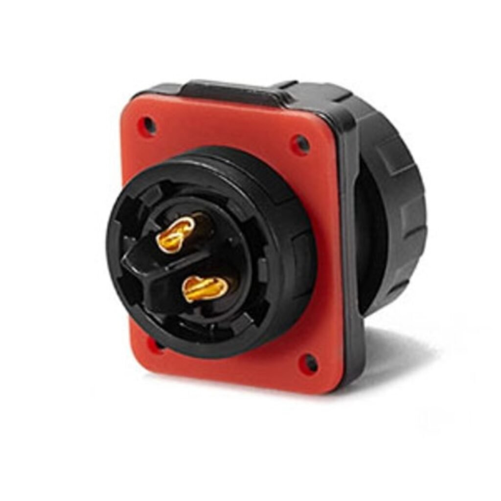 YM-20-J03SX-01-001, 3-Pin Female Panel Mount Waterproof Connector