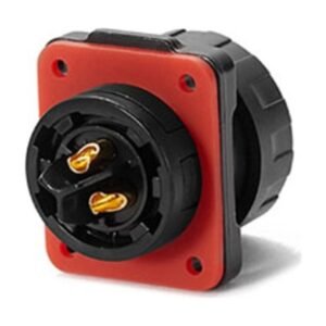 YM-20-J03SX-01-001, 3-Pin Female Panel Mount Waterproof Connector