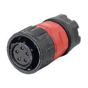 YM-20-J05PE-02-001, 5-Pin Female Cable Mount Waterproof Connector
