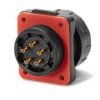 YM-20-J05SX-01-001, 5-Pin Female Panel Mount Waterproof Connector
