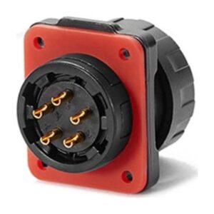 YM-20-J05SX-02-401, 5-Pin Female Panel Mount Waterproof Connector