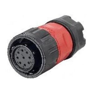YM-20-J09PE-02-001, 9-Pin Female Cable Mount Waterproof Connector