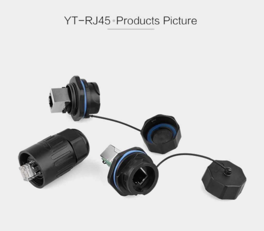 New Panel Mount RJ45, Circular, YT-RJ45-JSX-01-001
