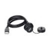 YU-USB2-FS-MP-0D3M-001, USB 2.0 Waterproof Cable Assembly, Female Socket to Male Plug, 0.3m